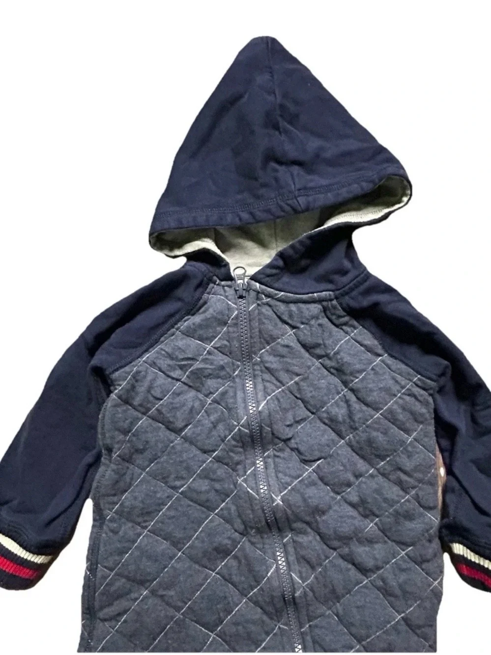 Hanna Andersson quilted hooded